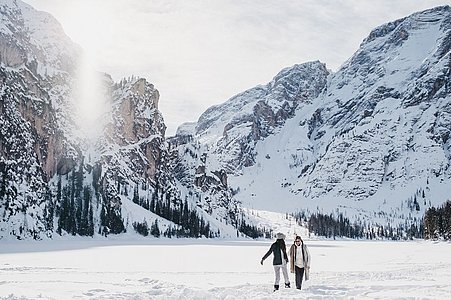 Sommer- und Winterurlaub am Kronplatz in Bildern.