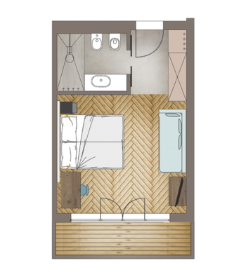 Viel Platz, modern eingerichtet - ohne auf Traditionen zu vergessen.