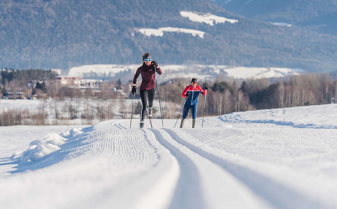 Langlaufen am Kronplatz / Hotel Rudolf in Reischach Langlaufen am Kronplatz / Hotel Rudolf in Reischach